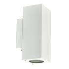 Norlys - SANDVIK blanc 2x25W halogène max./GU10 IP65 cl 1 verre trempé Up&Down