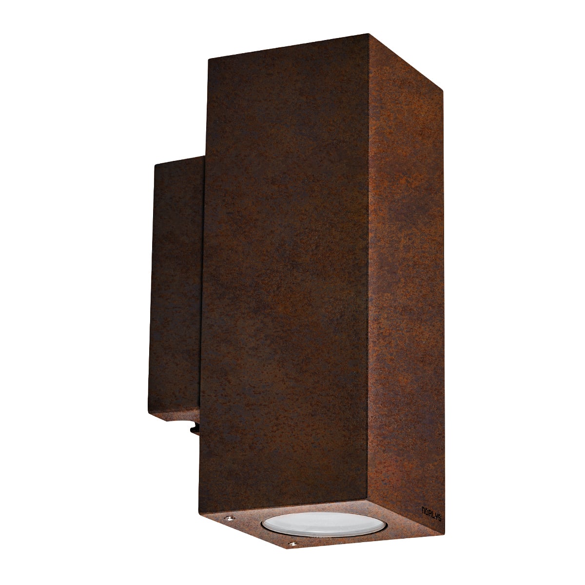 Norlys - SANDVIK rouille 2x8W LED dim. flux 2x563lm 3000K IP65 cl I verre trempé Up&Down