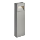 Norlys - NAMSOS BORNE gris alu LED 8,4W dim. flux 566lm 3000K IP65 cl1 ver. givrée H950mm