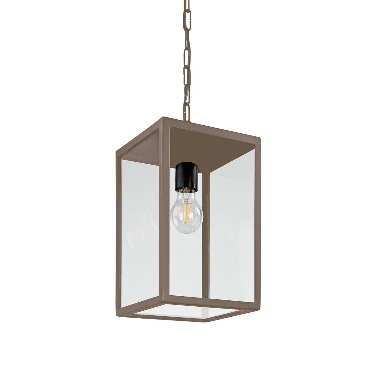 Norlys - LOFOTEN CHAINE Taupe  57W halogène max./E27 IP44 classe II verrerie claire