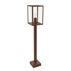 Norlys - LOFOTEN POTELET corten steel 57W halogène max./E27 IP44 classe II verre claire