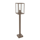 Norlys - LOFOTEN POTELET Taupe  57W halogène max./E27 IP44 classe II verre claire