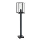 Norlys - LOFOTEN POTELET noir 57W halogène max./E27 IP44 classe II verrerie claire