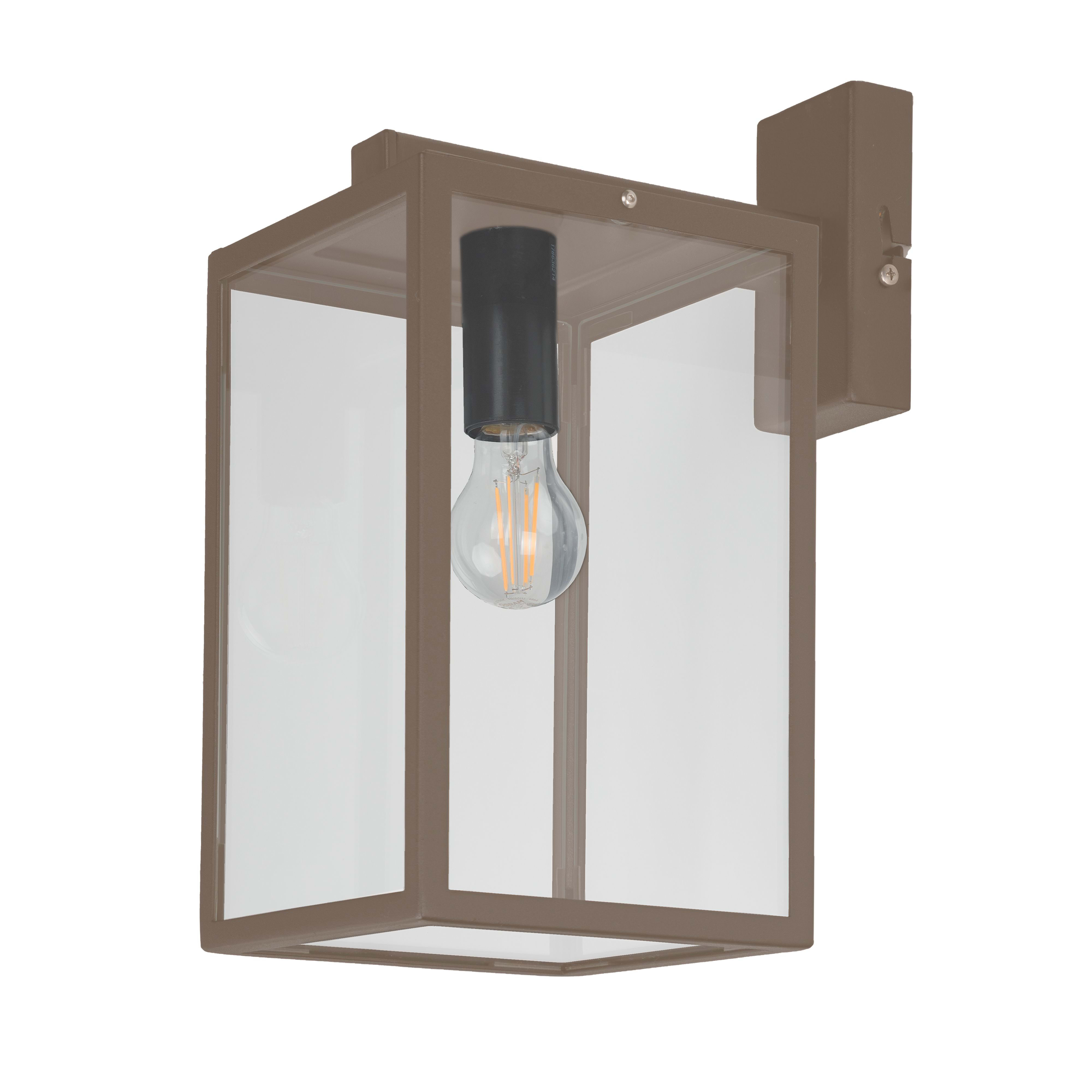 Norlys - LOFOTEN BRAS vers le bas Taupe 57W halo. max./E27 IP44 cl II verrerie claire