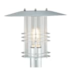 Norlys - STOCKHOLM BIG TETE galvanise 70W halo max.-E27 IP54 cl II ver. claire mat ?50mm