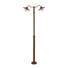 Norlys - KARLSTAD MAT Corten 57W halogène max./2 x E27 classe II IP55 verrerie claire