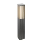 Norlys - ASTRID BORNE gris alu 10,6W LED flux 256lm 3000K IP65 cl I H850mm IK10