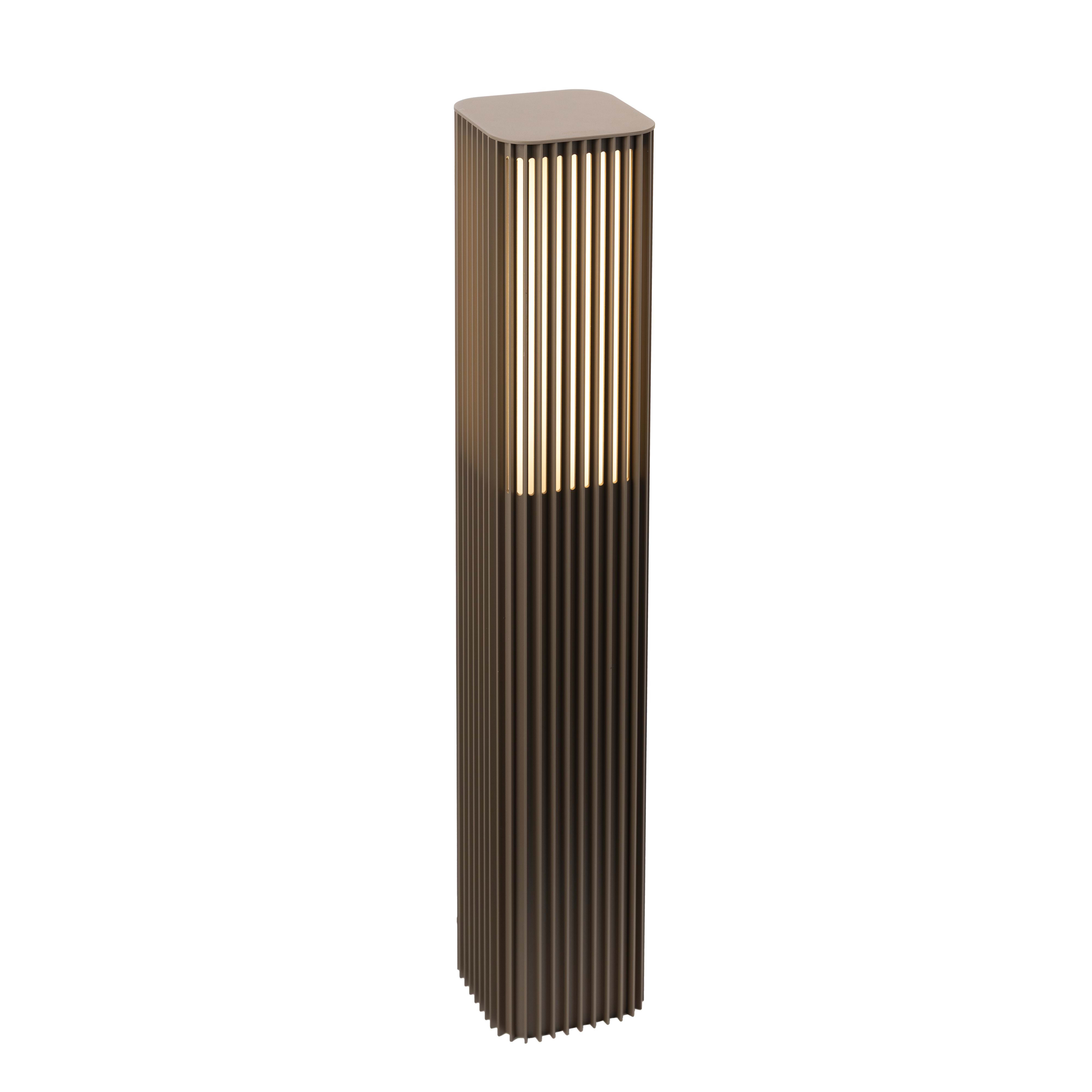 Norlys - ASTRID BORNE Taupe Secrète 10,6W LED flux 256lm 3000K IP65 cl I H850mm IK10