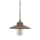 Norlys - KARLSTAD CHAINE Taupe 57W halogène max./E27 IP55 cl II verrerie claire polyc.