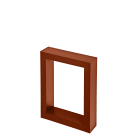 Norlys - HELLVIK BORNE terracotta 6,9W LED dim. flux 531lm 3000K IP65 classe II H550mm