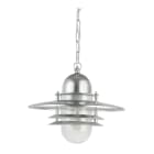 Norlys - OSLO CHAINE galvanisé 57W halogène max./E27 IP54 cl II verrerie claire polyc.