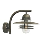 Norlys - OSLO patine rouille 57W halogène max./E27 IP55 classe II verrerie claire polyc.