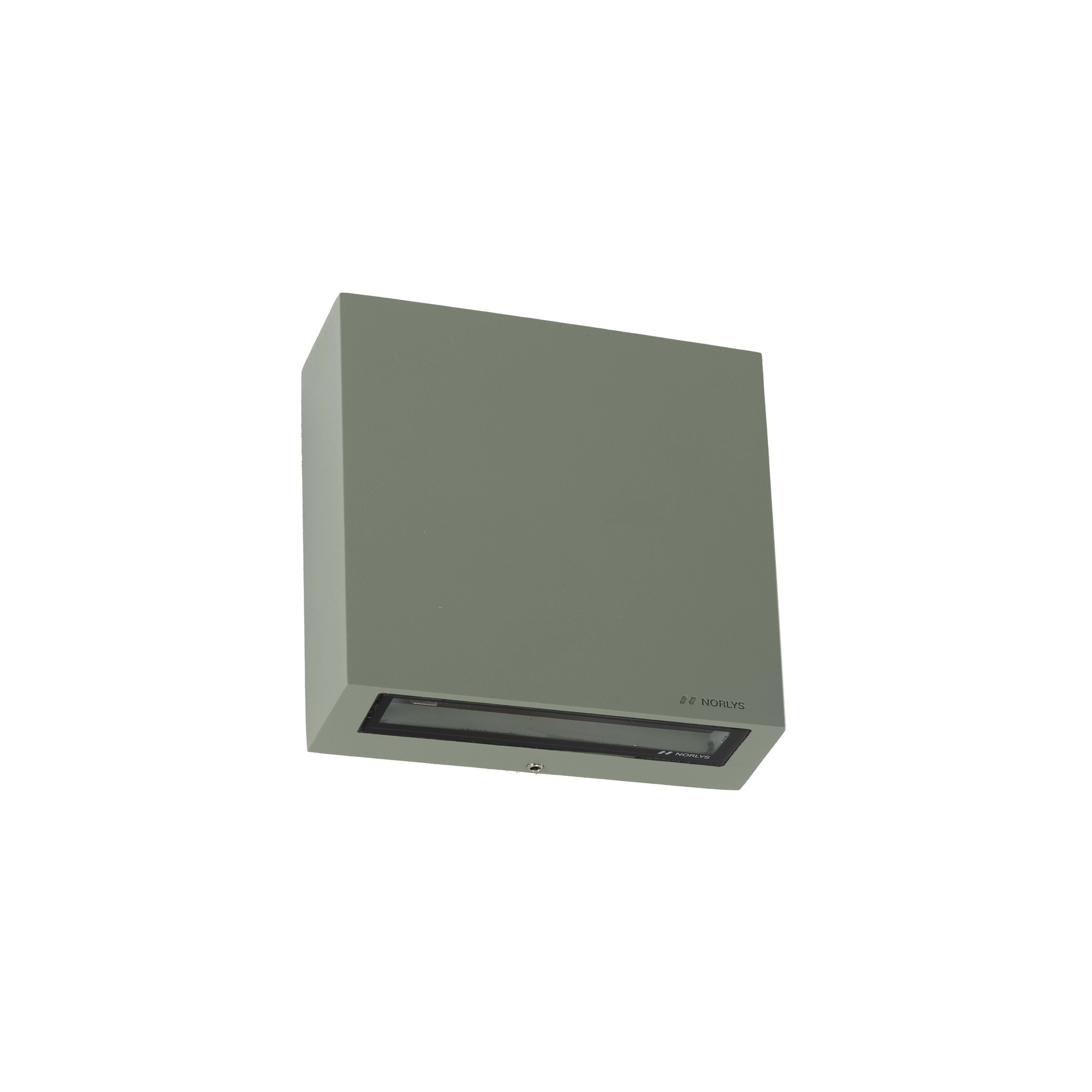 Norlys - NORA vert amande 15W LED dim. flux 679lm 3000K IP65 cl I Up&Down 65° 65°