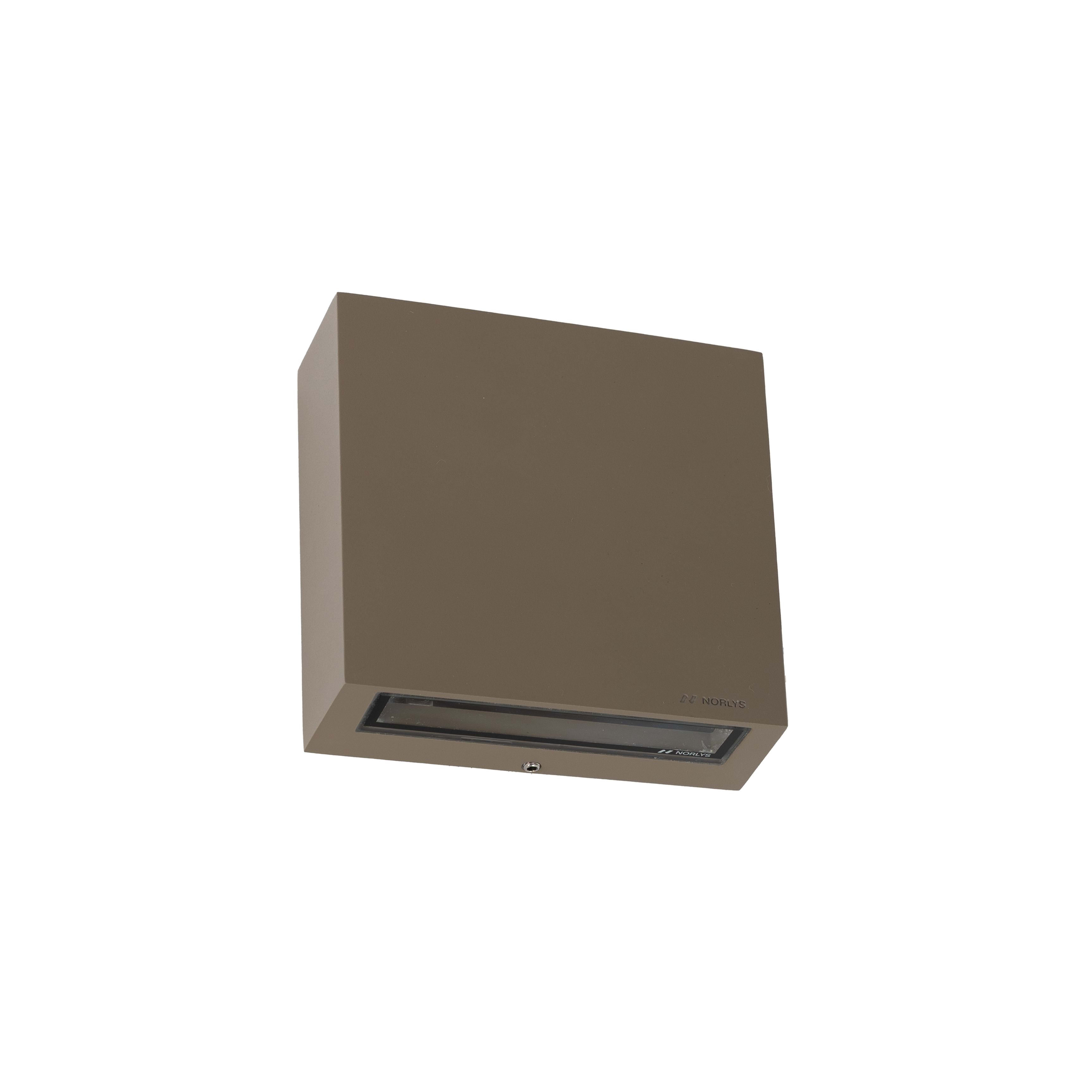 Norlys - NORA Taupe Secrète 15W LED dim. flux 679lm 3000K IP65 cl I Up&Down 65° 65°