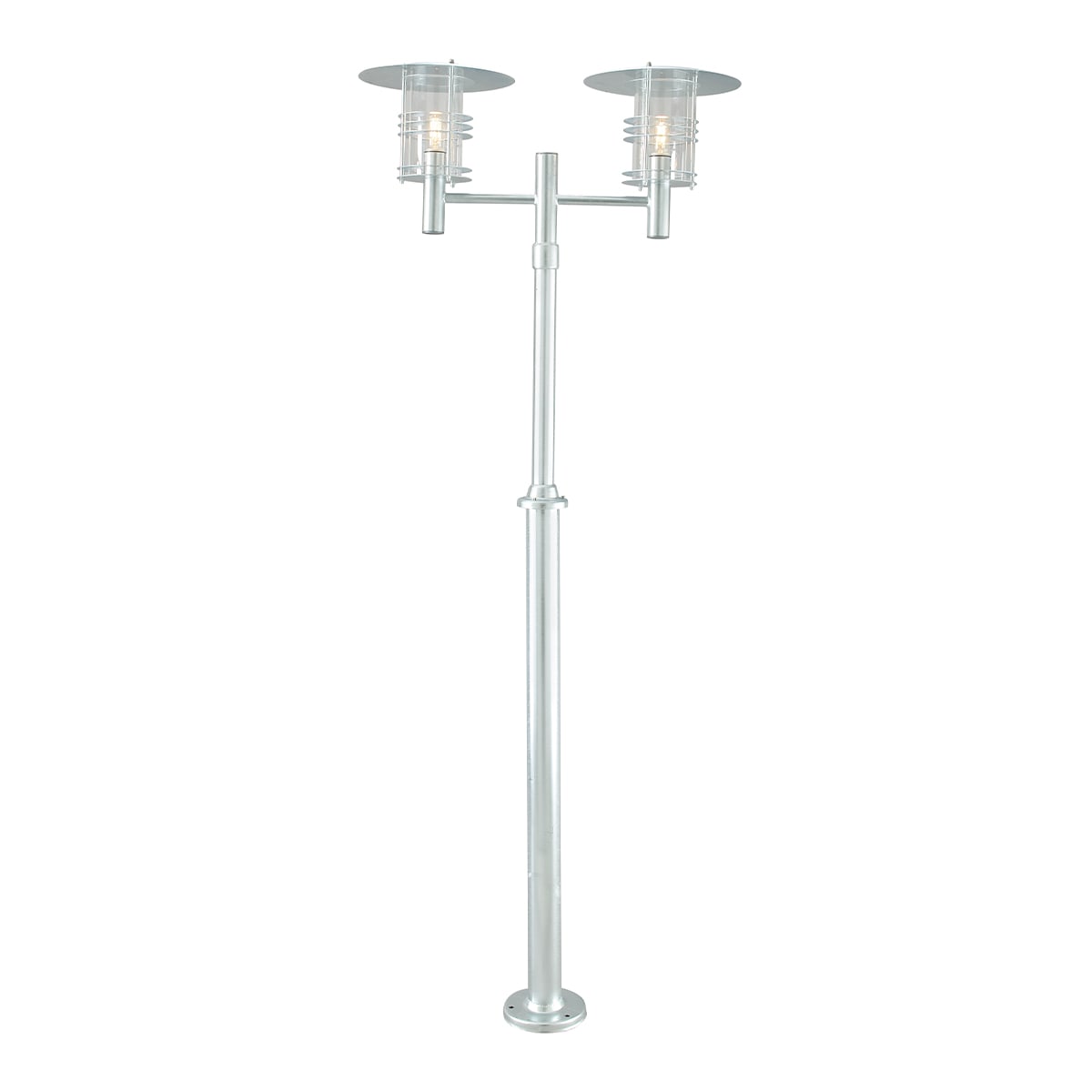 Norlys - STOCKHOLM BIG galvanisé 2x77W halogène max./E27 IP54 classe II ver. claire poly.