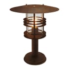 Norlys - STOCKHOLM BIG patine rouille 77W halo max./E27 IP54 cl II verrerie claire polyc.