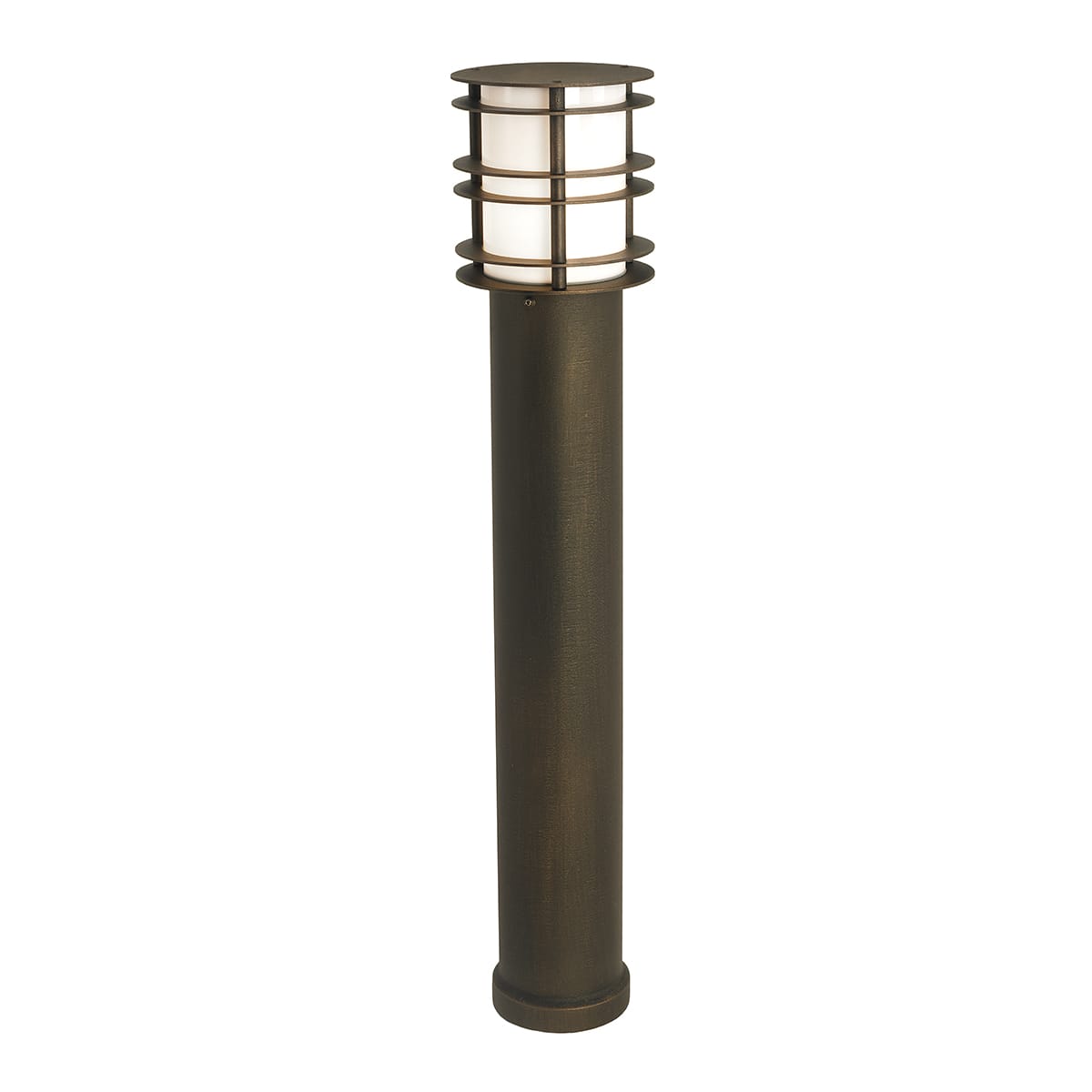 Norlys - STOCKHOLM patine rouille 46W halogène max./E27 IP65 cl II ver. opale poly H850mm
