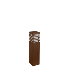 Norlys - HALMSTAD Corten 46W halogène max.E27 IP65 classe II verrerie opale polyc. H490mm
