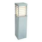 Norlys - HALMSTAD galvanisé 46W halogène max./E27 IP65 classe II ver. opale polyc. H490mm