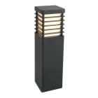 Norlys - HALMSTAD noir 46W halogène max./E27 IP65 classe II verrerie opale polyc. H490mm