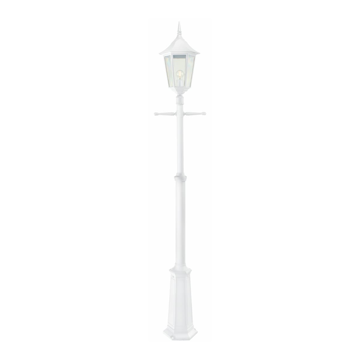 Norlys - MODENA BIG MAT blanc 77W halogène max./E27 IP54 classe II ver. claire polyc.