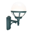 Norlys - BOLOGNA APPLIQUE noir 46W halogène max./E27 IP54 cl II ver. opale polyc. H485mm