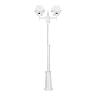 Norlys - BOLOGNA MAT blanc 2x46W halogène max./E27 IP54 cl II ver. claire poly.