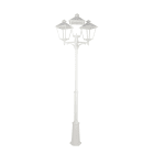 Norlys - LONDON BIG MAT blanc 40,2W LED flux 5322lm symét ext 3000K IP54 cl2 (3 têtes)