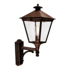 Norlys - LONDON patine rouille 77W halogène max./E27 IP54 cl II ver. claire polyc. H520mm