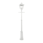 Norlys - LONDON BIG MAT blanc 77W halogène max./E27 IP54 cl II ver. claire poly.