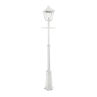 Norlys - LONDON BIG MAT blanc 77W halogène max./E27 IP54 cl II ver. claire poly.