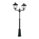 Norlys - LONDON BIG MAT noir 2x77W halogène max./E27 IP54 cl II ver. claire poly.