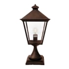 Norlys - LONDON BIG BORNE rouille 77W halogène max./E27 IP54 cl II ver claire poly H640mm