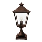 Norlys - LONDON BIG BORNE rouille 77W halogène max./E27 IP54 cl II ver claire poly H640mm