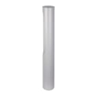 Norlys - KISA BORNE gris alu 8,8W LED dim. flux 706lm 3000K IP65 cl I 1 côté H850mm