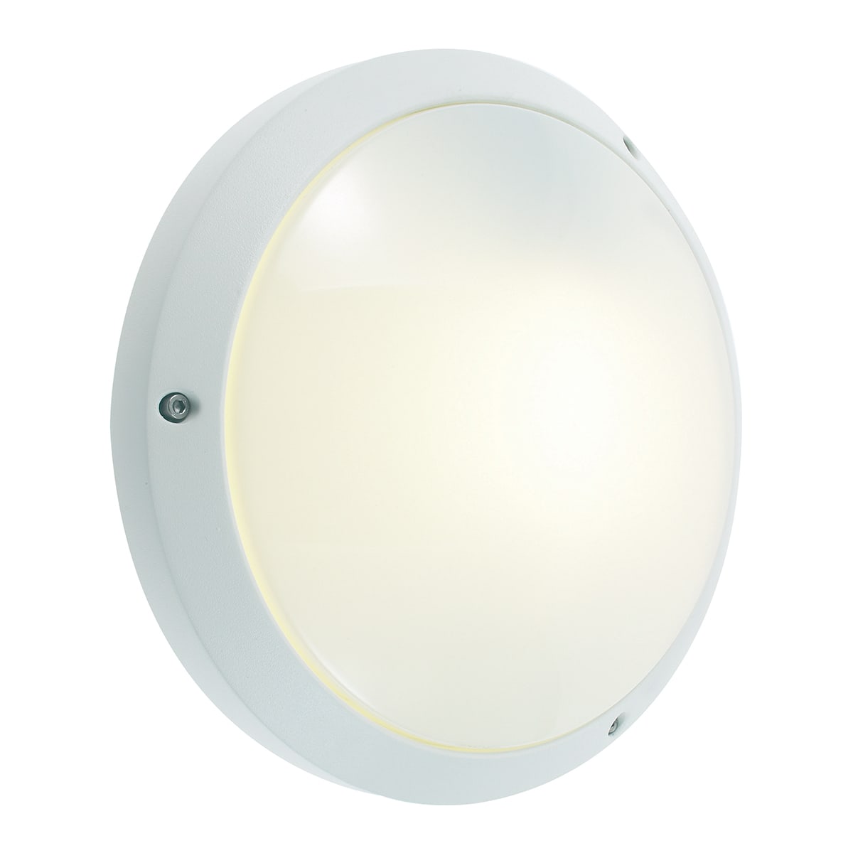 Norlys - BORNHOLM blanc 17,5W LED flux 794lm 3000K IP65 cl I verrerie opale polyc. IK10