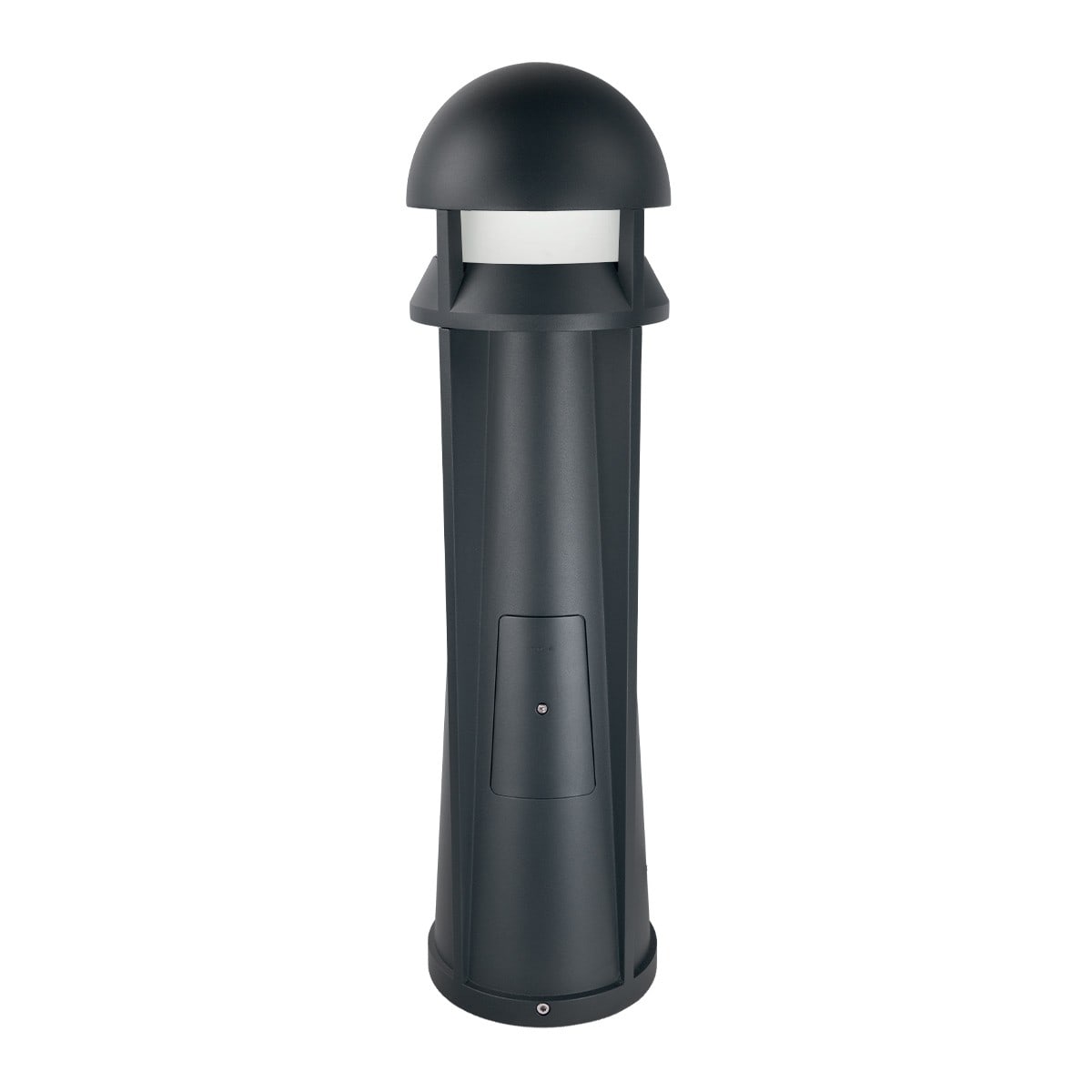 Norlys - NARVIK graphite 13,4W LED dim. flux 666lm 3000K IP65 cl II ver. givrée H950mm