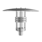 Norlys - VISBY TETE gris alu 27W LED flux 1388lm 3000K IP65 classe I pour mât ?60mm