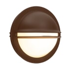 Norlys - BERLIN Corten 46W halogène max./E27 IP54 classe I verrerie opale polycarbonate