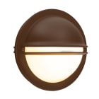 Norlys - BERLIN Corten 46W halogène max./E27 IP54 classe I verrerie opale polycarbonate