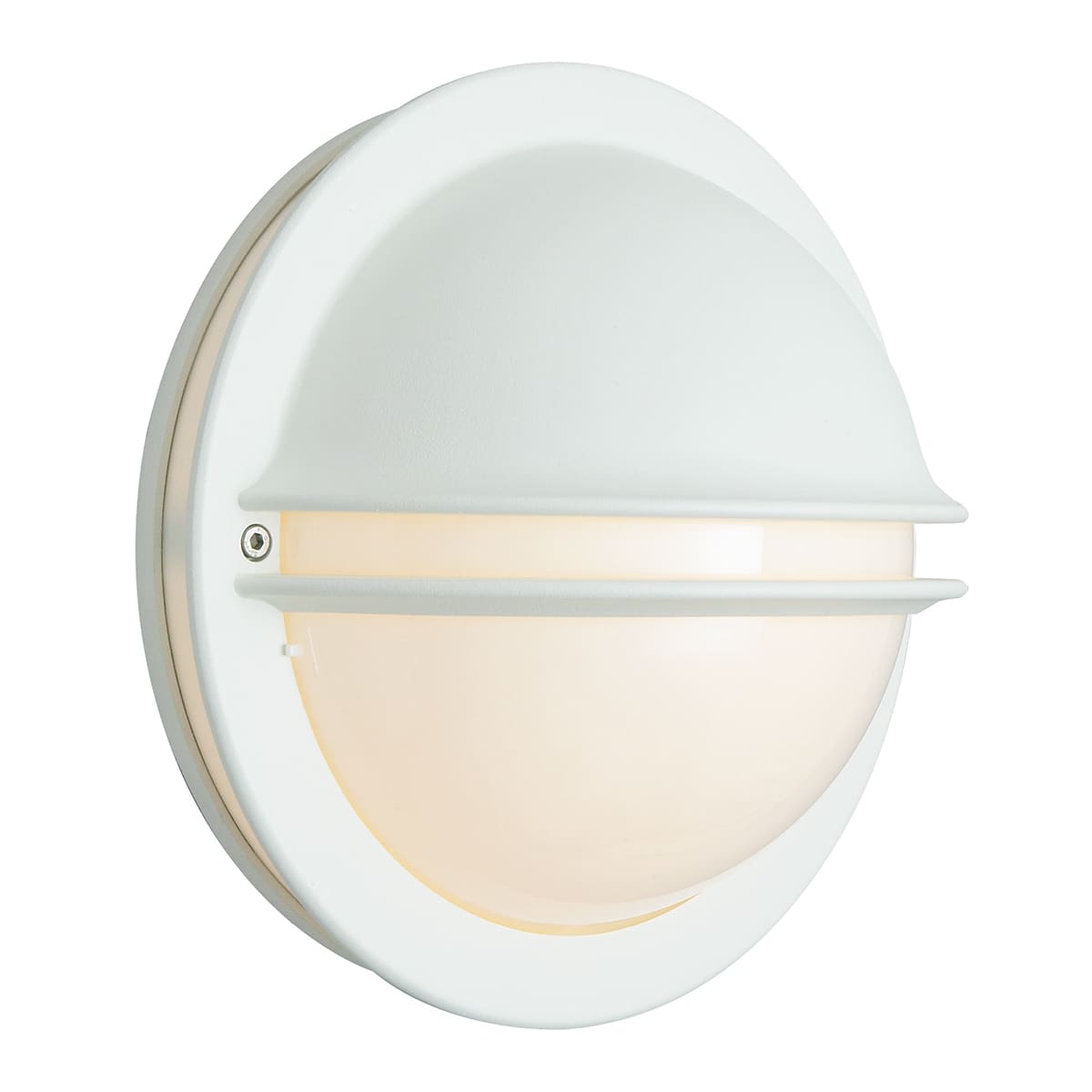 Norlys - BERLIN blanc 8W LED dimmable flux 185lm 3000K IP54 classe I verrerie opale