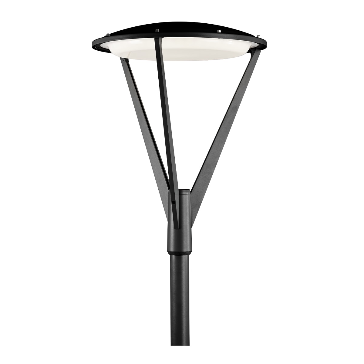 Norlys - HAMMERFEST TETE graphite 32,7W LED flux 3327lm 3000K IP65 cl I ver op mât?60mm