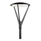 Norlys - HAMMERFEST TETE graphite 32,7W LED flux 3327lm 3000K IP65 cl I ver op mât?60mm