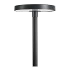 Norlys - BORG TETE graphite 32W LED flux 3735lm 3000K IP65 cl1 ver. satiné PMMA mât?60mm