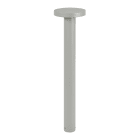 Norlys - BORG BORNE gris alu 16W LED dim. flux 1358lm 3000K IP65 cl I ver. polyc. H850mm