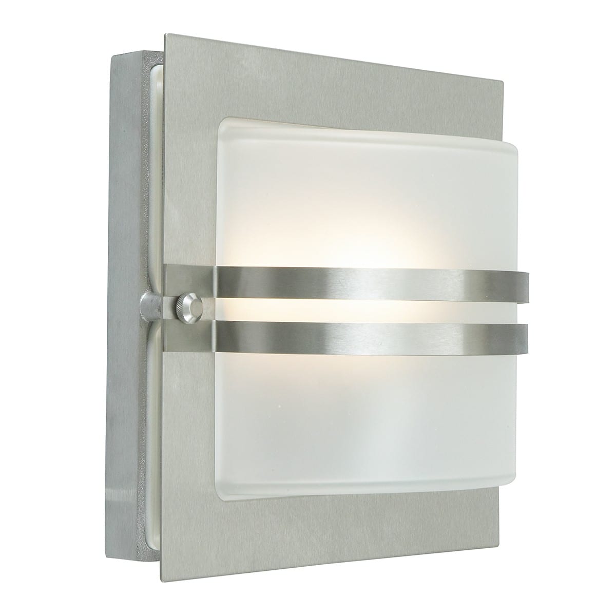 Norlys - BERN acier INOX 316L détection HF 11,2W LED 3000K IP54 classe I verrerie givrée