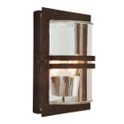 Norlys - BASEL patine rouille 57W halogène max./E27 IP54 classe I verrerie claire