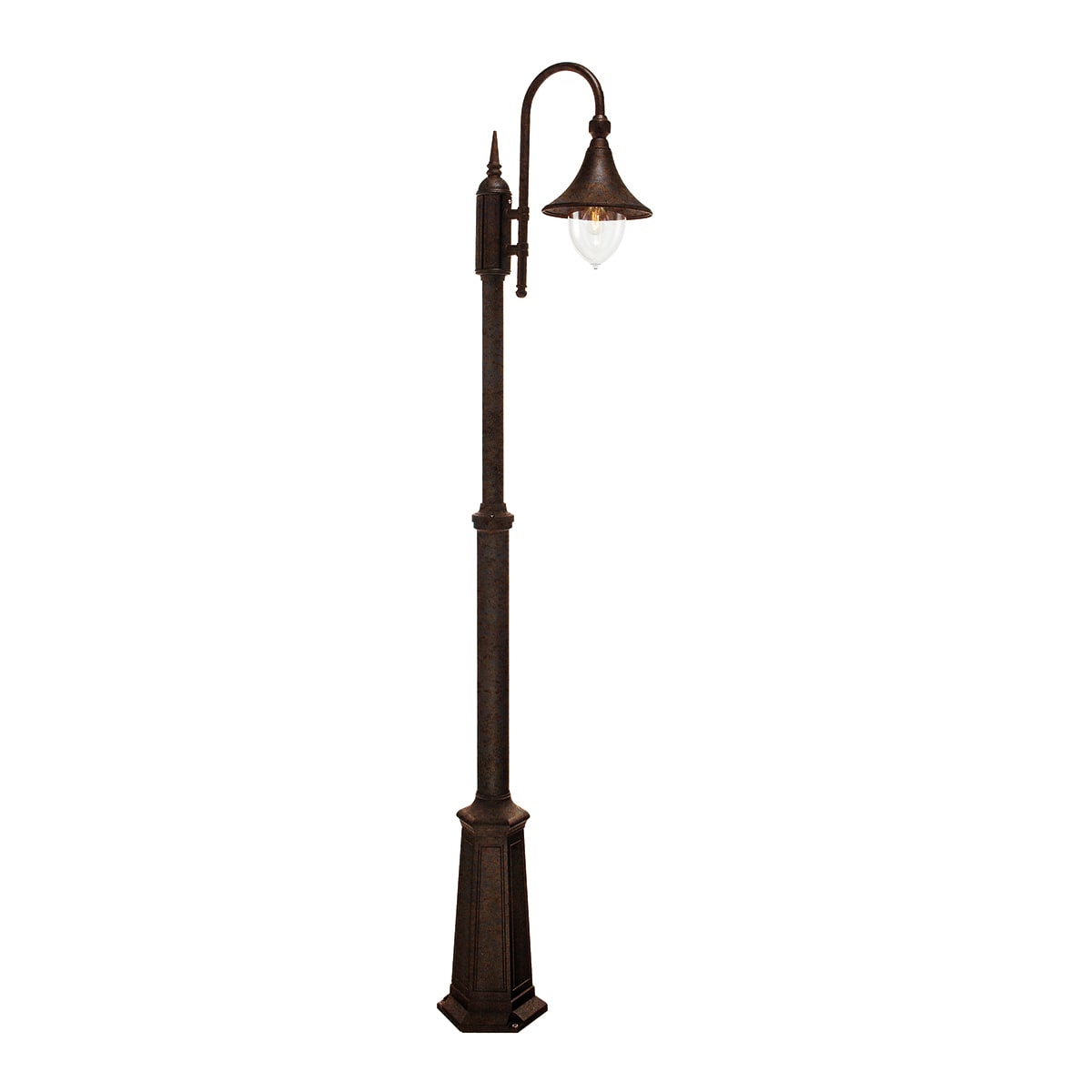 Norlys - FIRENZE MAT rouille 57W halogène max./E27 IP54 classe II ver. claire polyc.