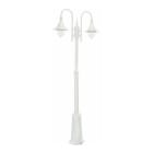 Norlys - FIRENZE MAT blanc 2x57W halogène max./E27 IP54 classe II ver. claire polyc.
