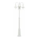 Norlys - FIRENZE MAT blanc 3x57W halogène max./E27 IP54 classe II ver. claire polyc.